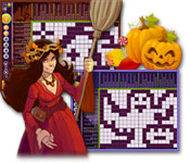 Halloween Riddles: Mysterious Griddlers
