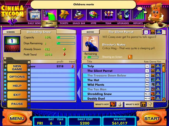 Cinema Tycoon