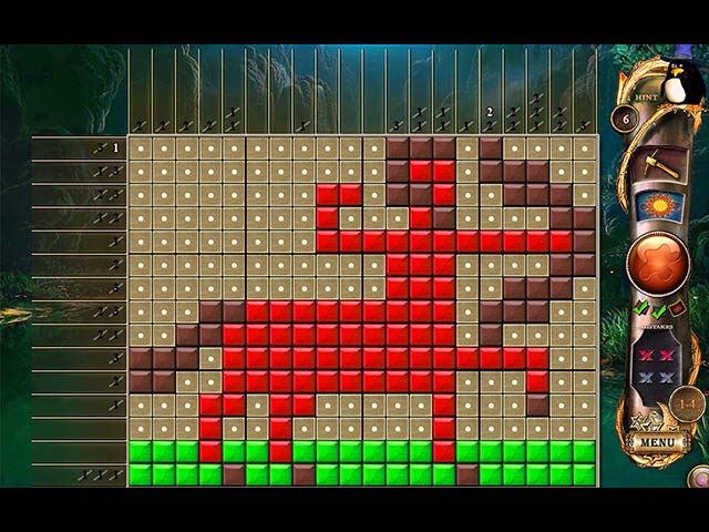 Fantasy Mosaics 11: Fleeing from Dinosaurs