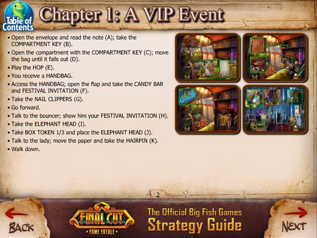 Final Cut: Fame Fatale Strategy Guide