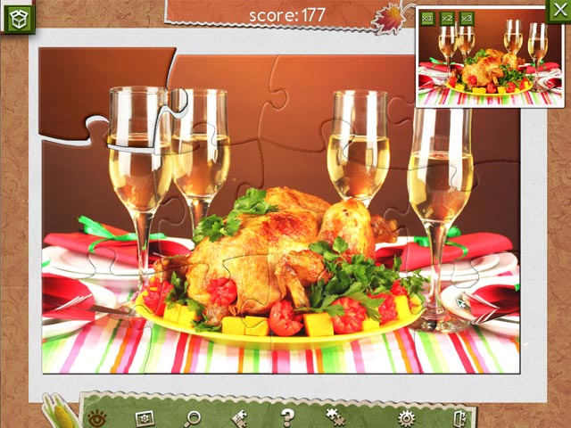 Holiday Jigsaw Thanksgiving Day