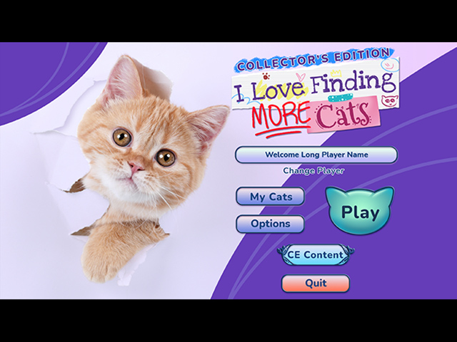 I Love Finding MORE Cats Collector's Edition