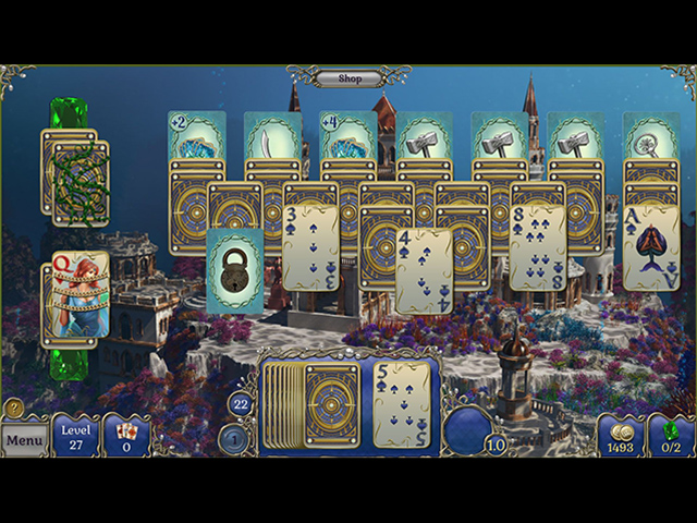 Jewel Match Solitaire: Atlantis 3 Collector's Edition