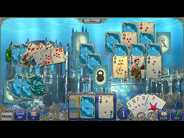 Jewel Match Solitaire Atlantis