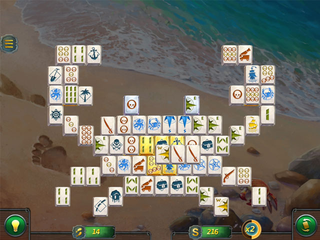 Mahjong Gold 2: Pirates Island