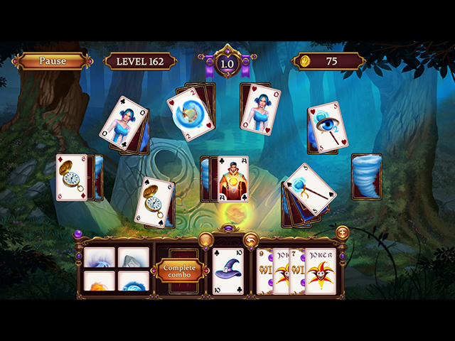 Solitaire: Elemental Wizards