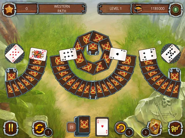 Solitaire Legend of the Pirates