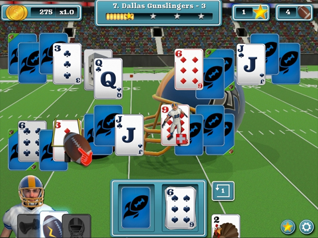 Touch Down Football Solitaire